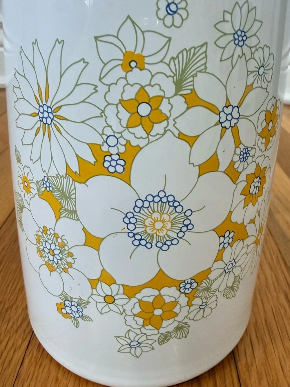 Vtg CorningWare Floral Bouquet II Pitcher Carafe Only No Lid 1970 Mid Century